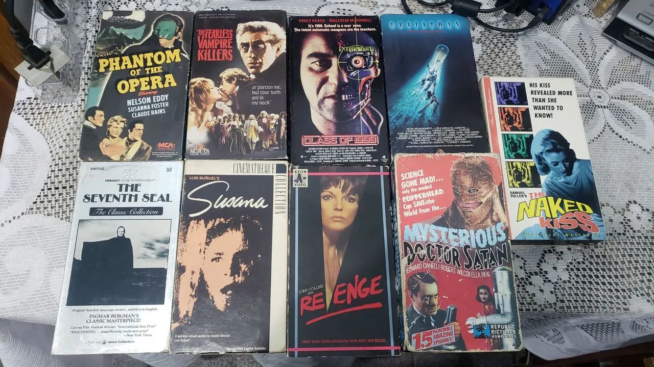 Filmes Fitas VHS Importados 