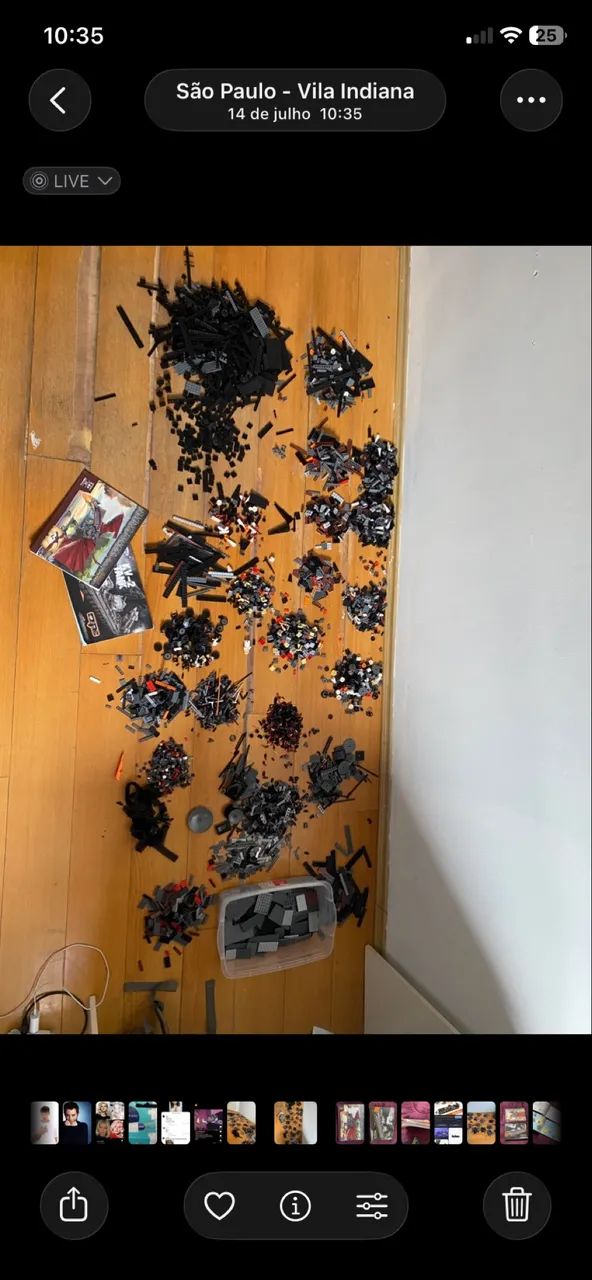 Dois kits lego + 5 mil peças - Foto 2