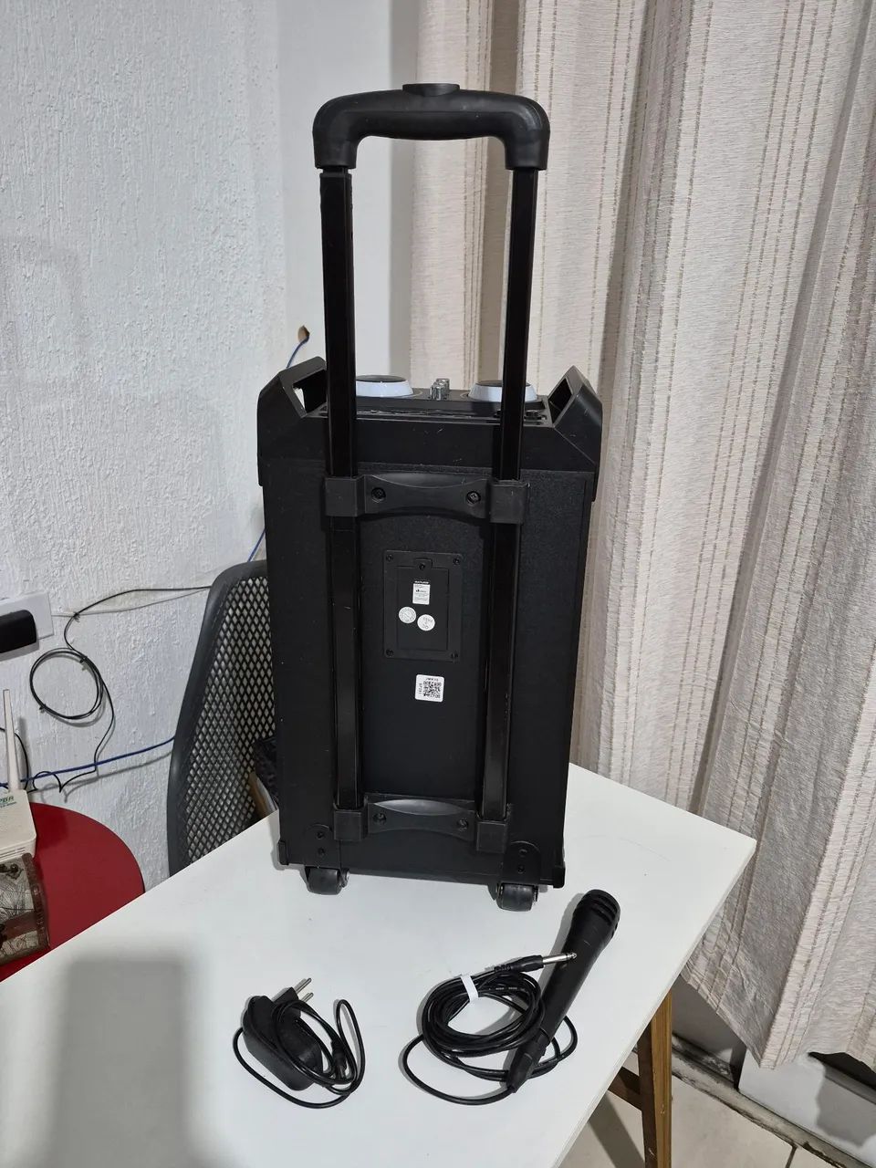 Caixa de Som Multilaser - Bluetooth + USB + Micro SD + 2 Microfones - Foto 4