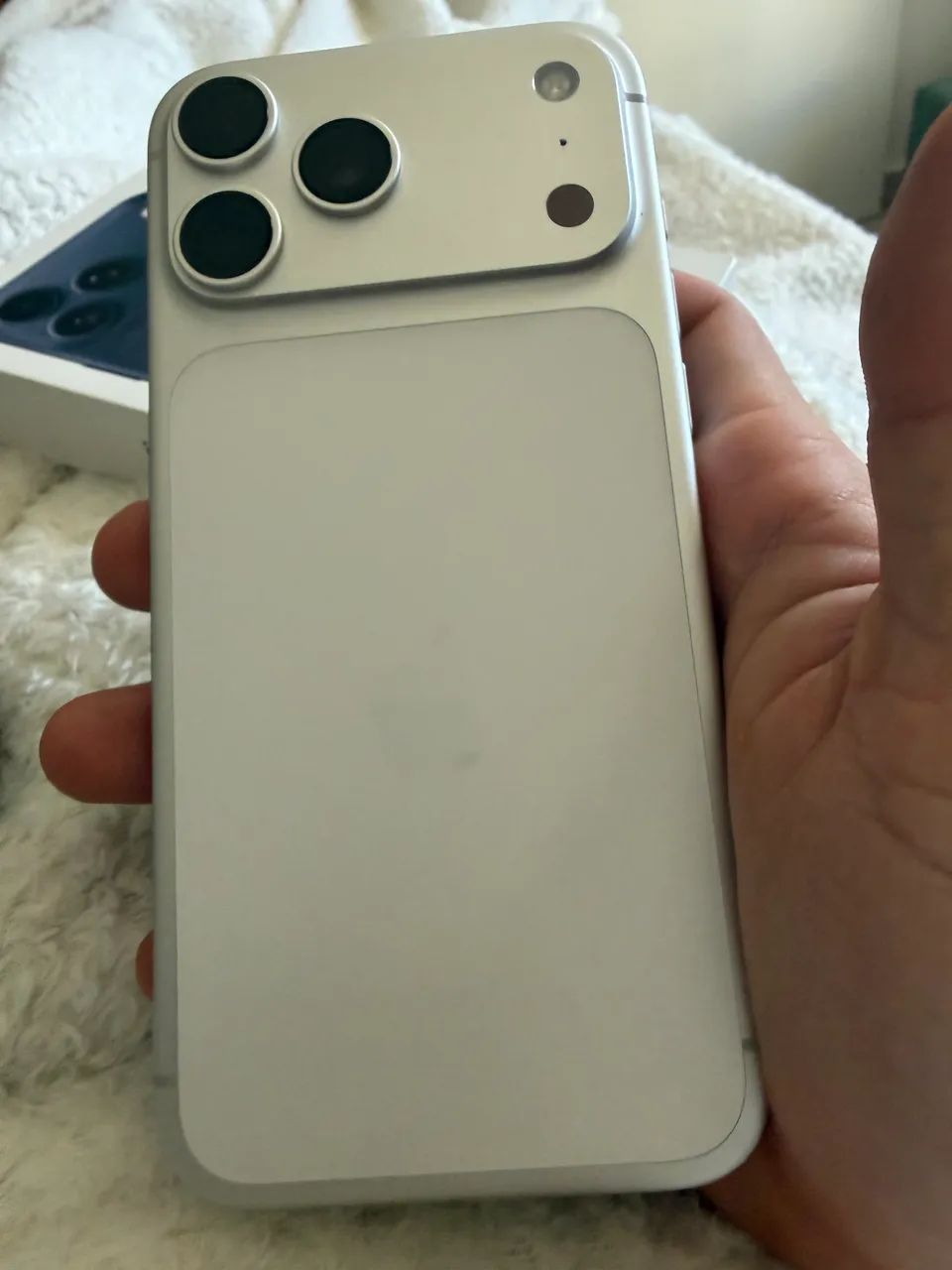 LACRADO iPhone 17 pro Max 256 com nota fiscal  - Foto 3