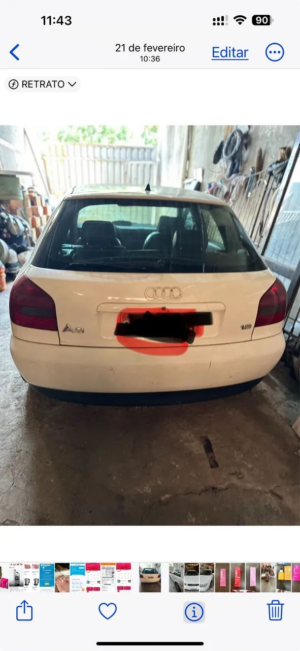 Audi A3 1.8 5P Mec. 2000