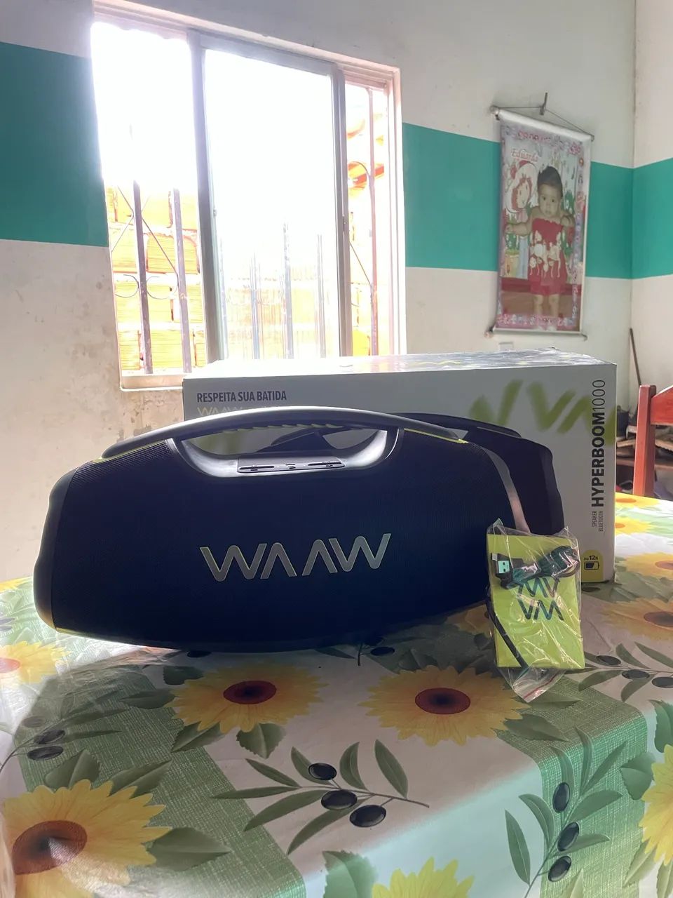 CAIXA WAAW HYPERBOOM PRA SAIR LOGO - Foto 4