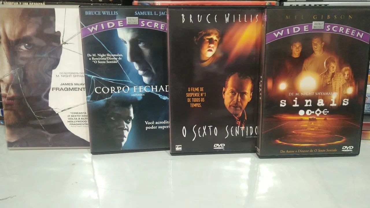 Dvds de filmes M.Night Shyamalan - Foto 2
