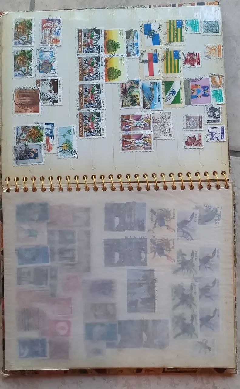 Antigo Álbum de  Selos - Foto 3