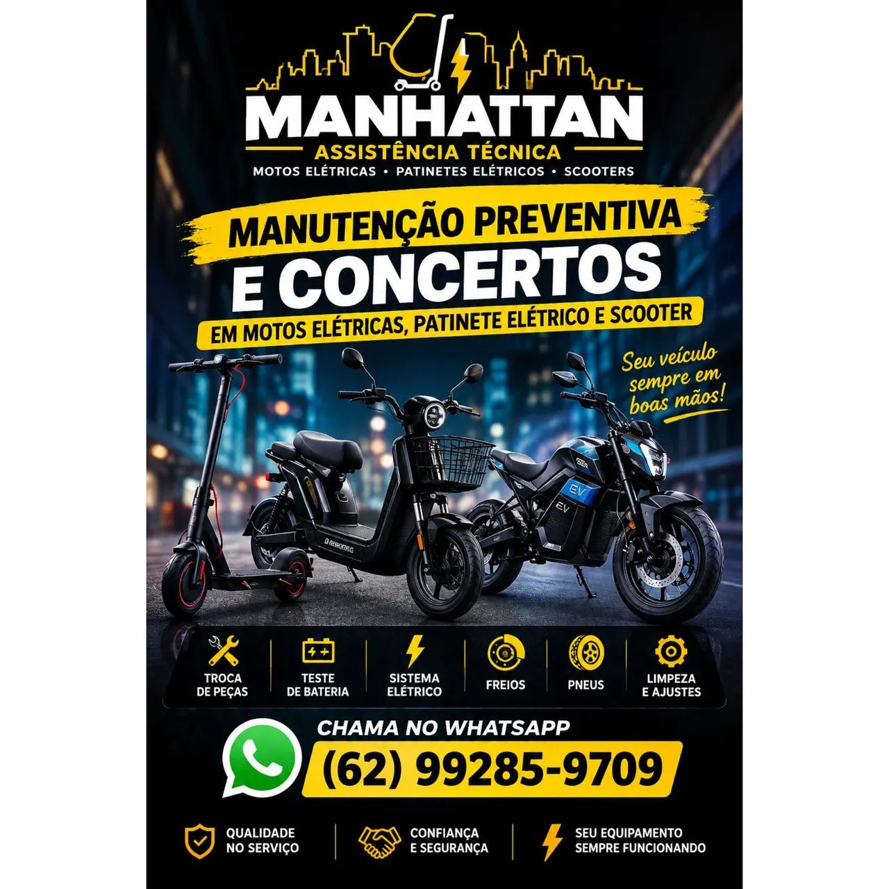 Conserto e manutenção 