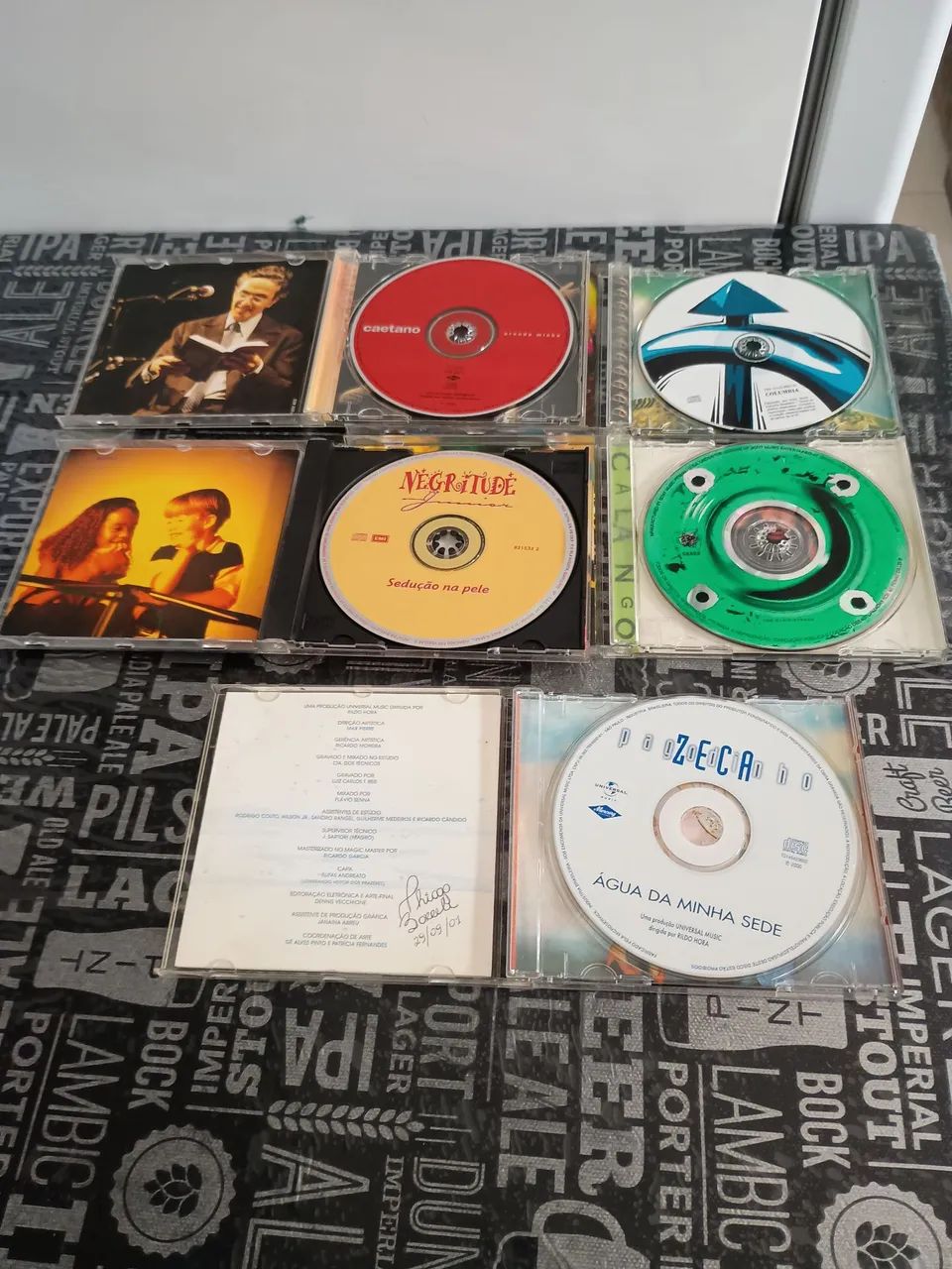 Lote de 5 cds diversos usado  - Foto 2