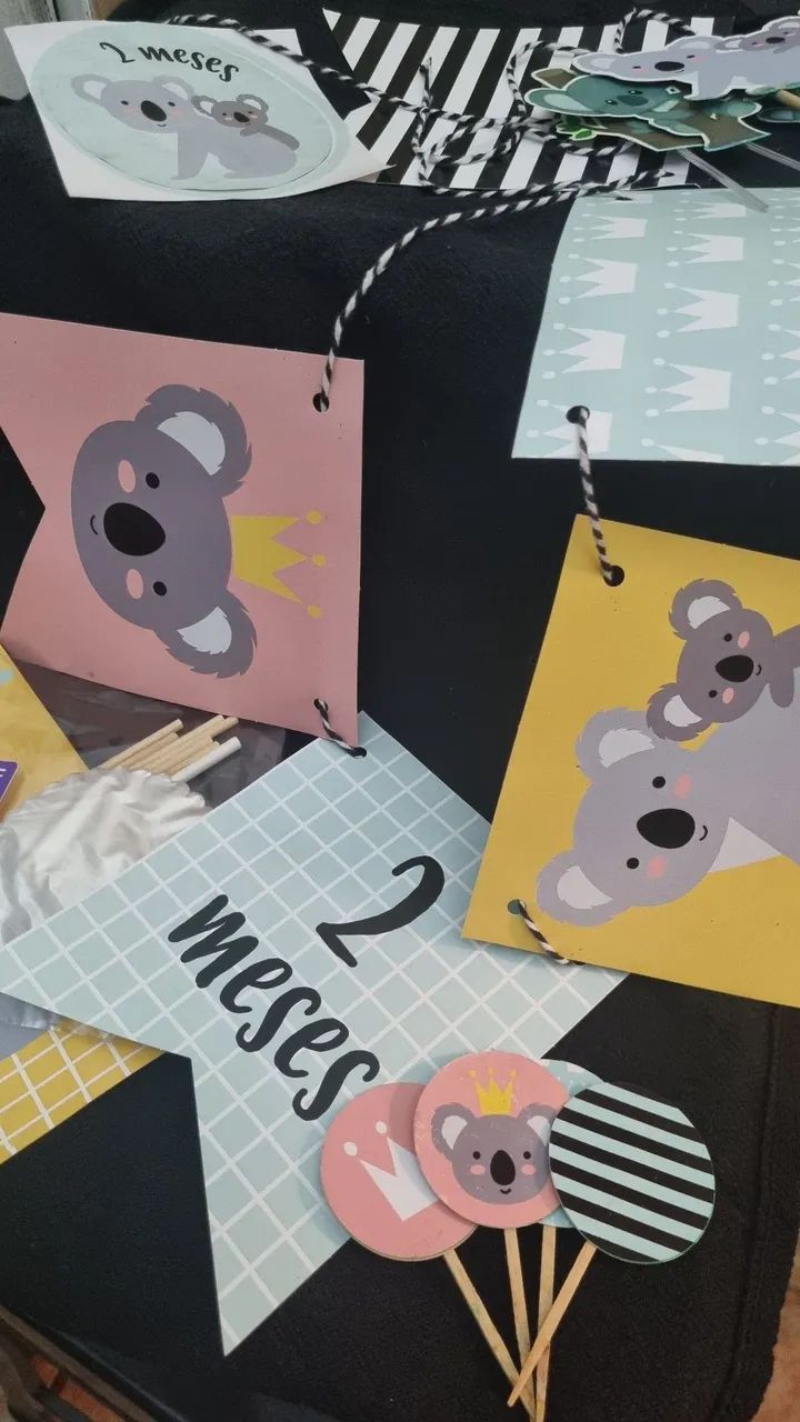 Mesversario de 2 meses koala  - Foto 3