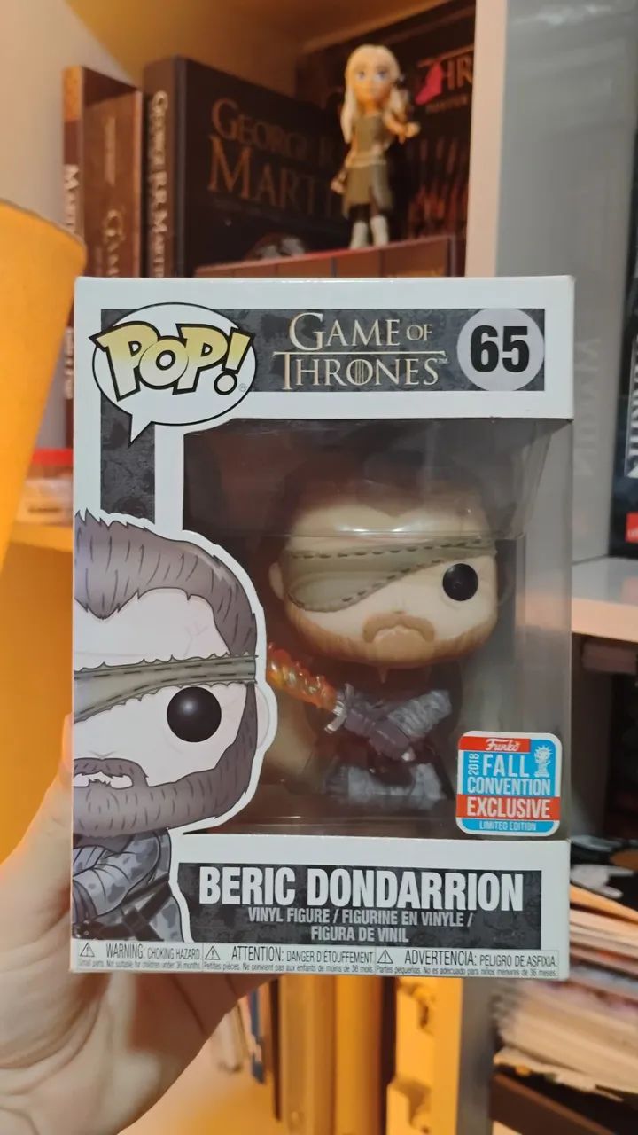 Funko Pop Game of Thrones Berric Dondarrion Exclusivo