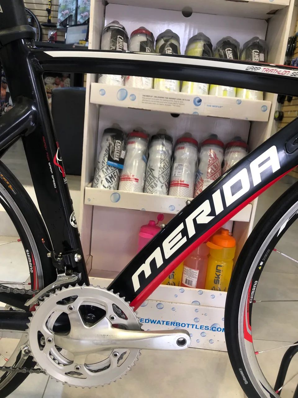 Bicicleta Triathlon Merida Warp 20v Shimano  - Foto 4