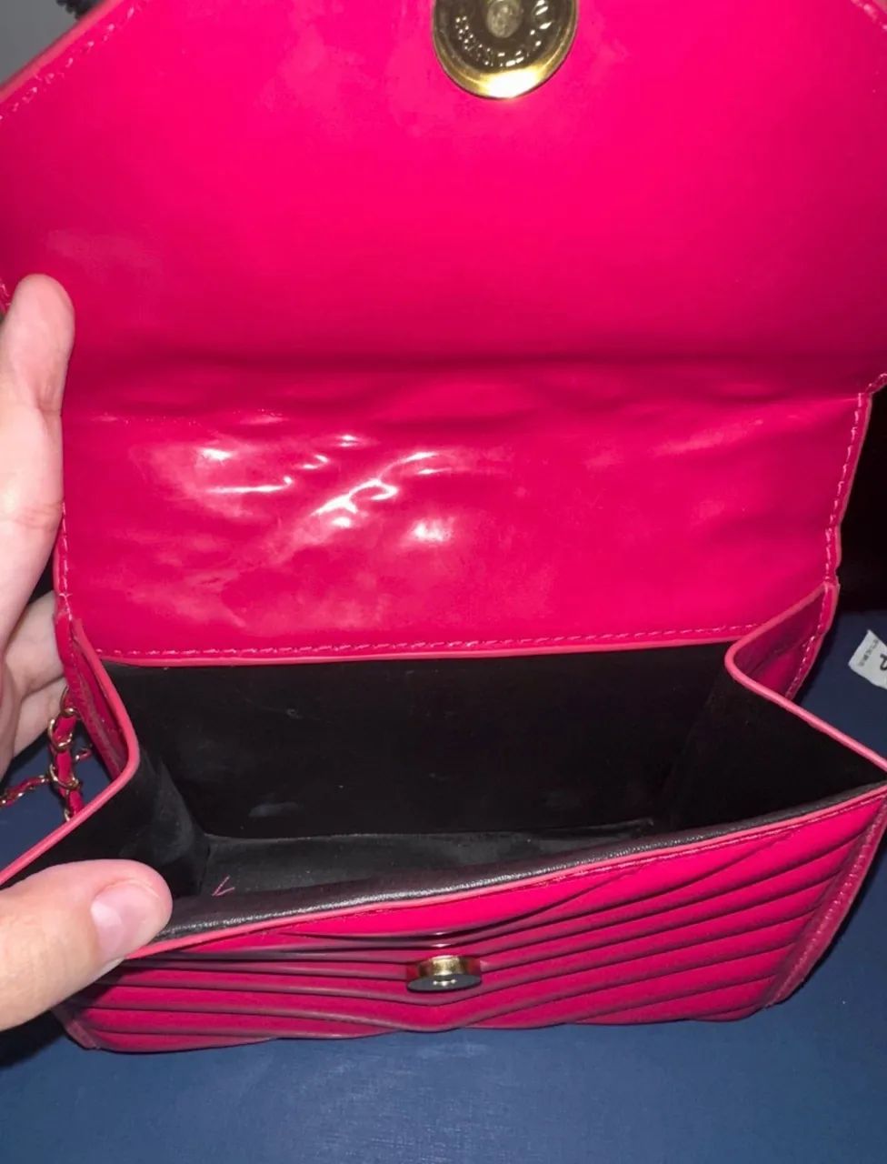 bolsa feminina na cor rosa - Foto 4