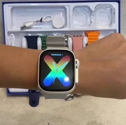 Smartwatch Relógio Ultra Pro Max Com 7 pulseiras Atacado e Varejo - Foto 5