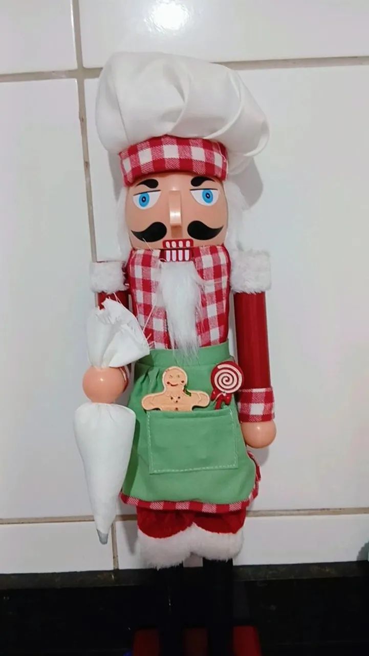 BONECO QUEBRA NOZES NATALINO  - Foto 4