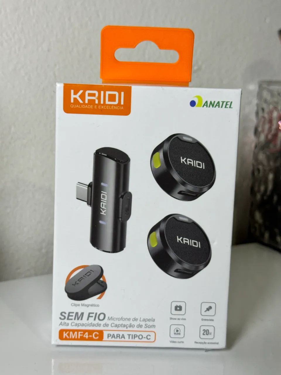 Vende-se Microfone sem fio KAIDI - Foto 2