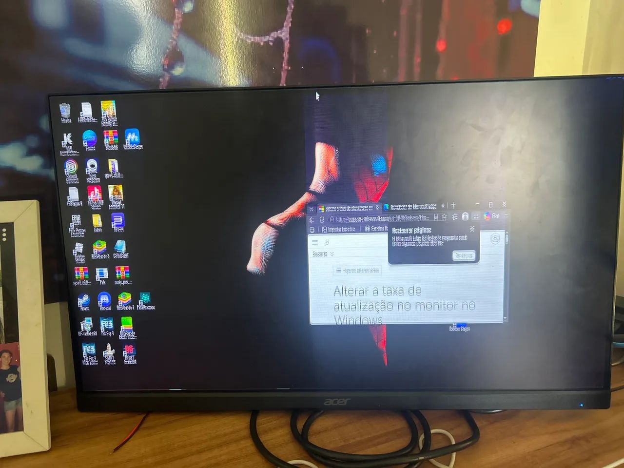 MONITOR ACER NITRO LEIA A DESCRIÇÃO 
