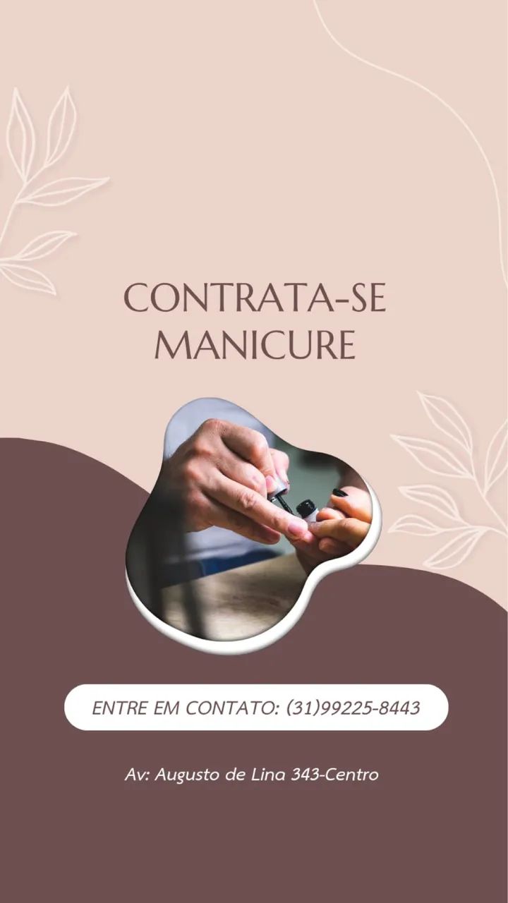 Manicure  contrata 
