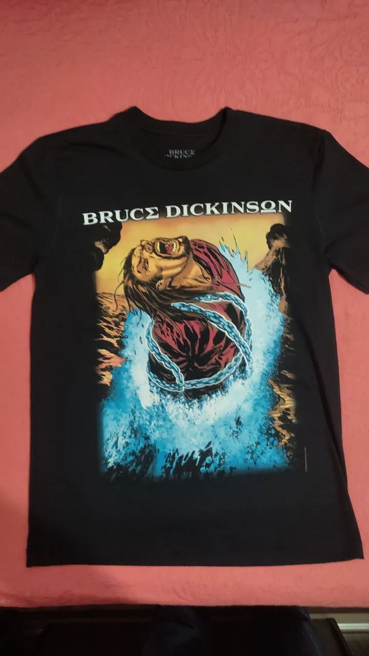 Bruce Dickinson Iron Maiden camiseta oficial 