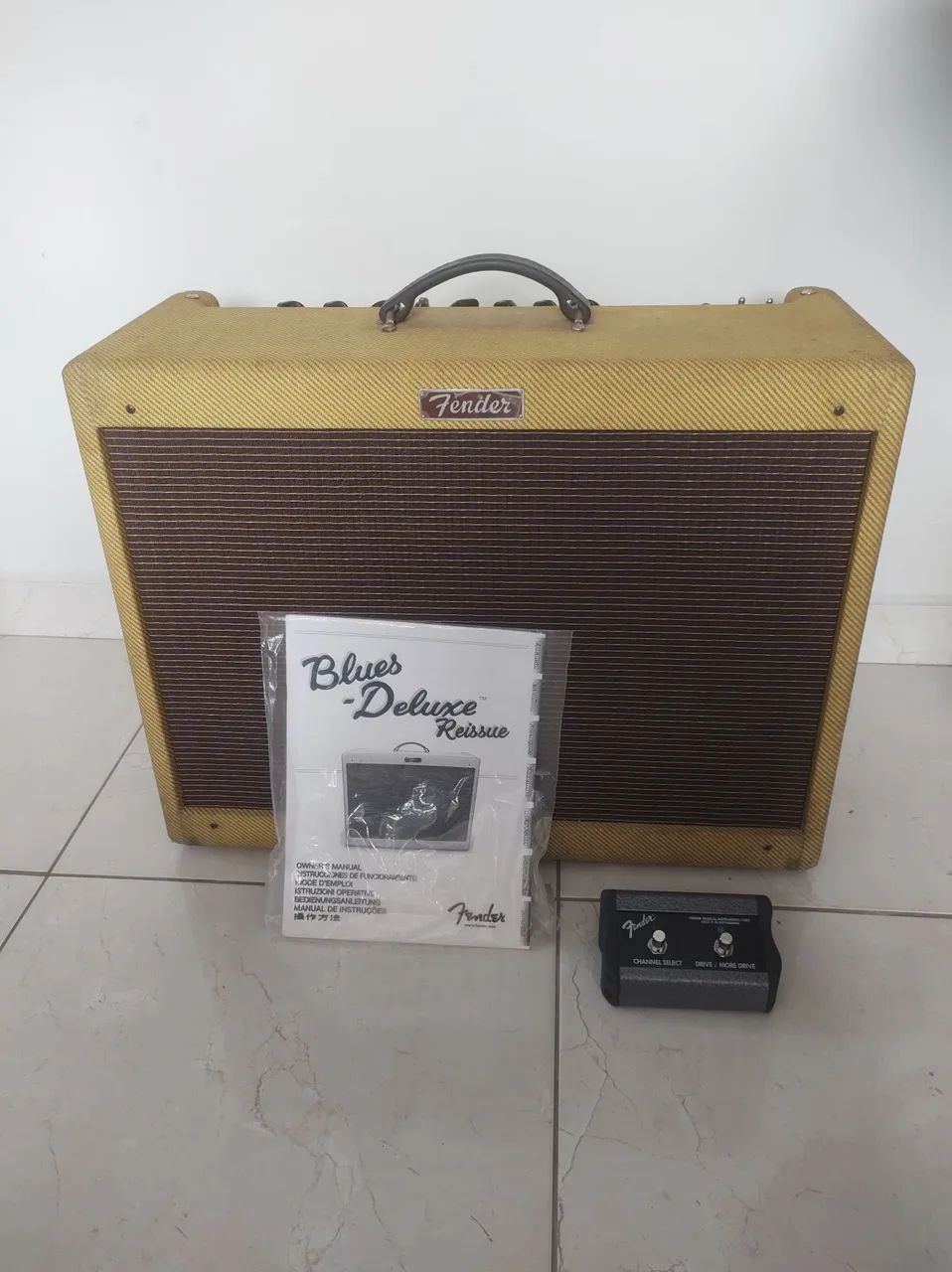 Cubo fender valvulado.