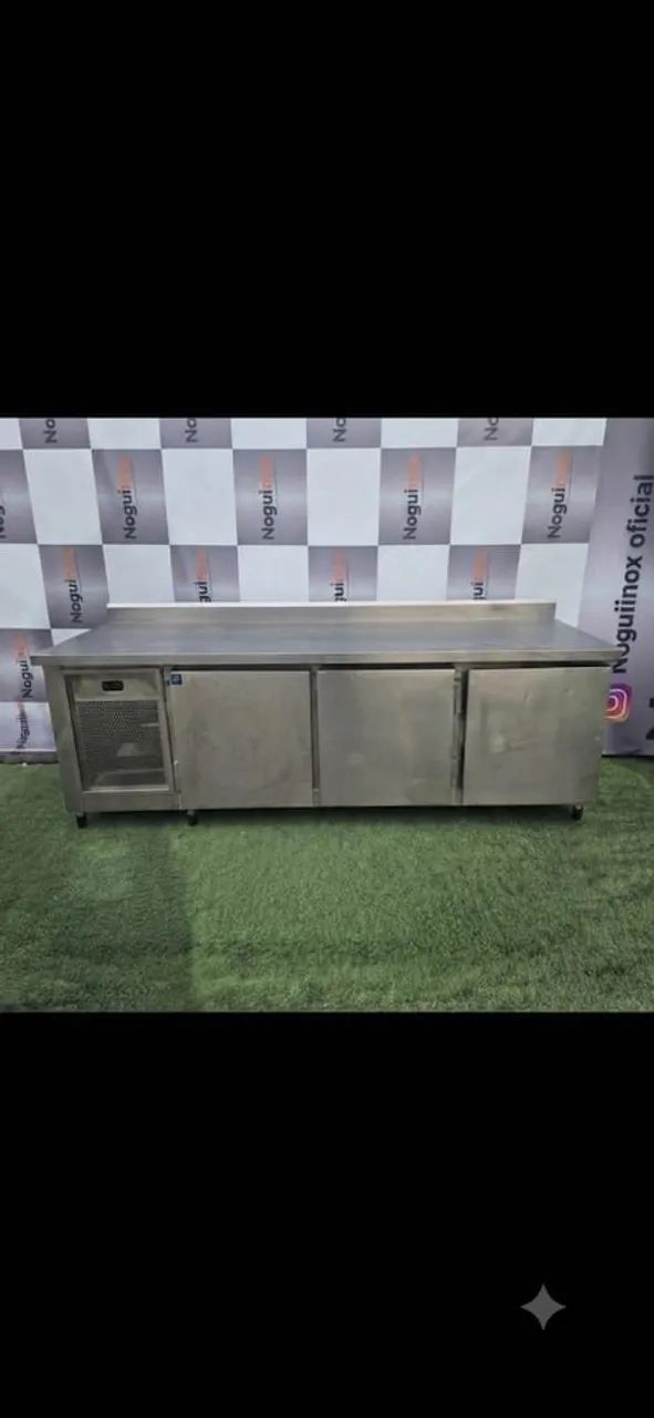 Balcão refrigerado inox 