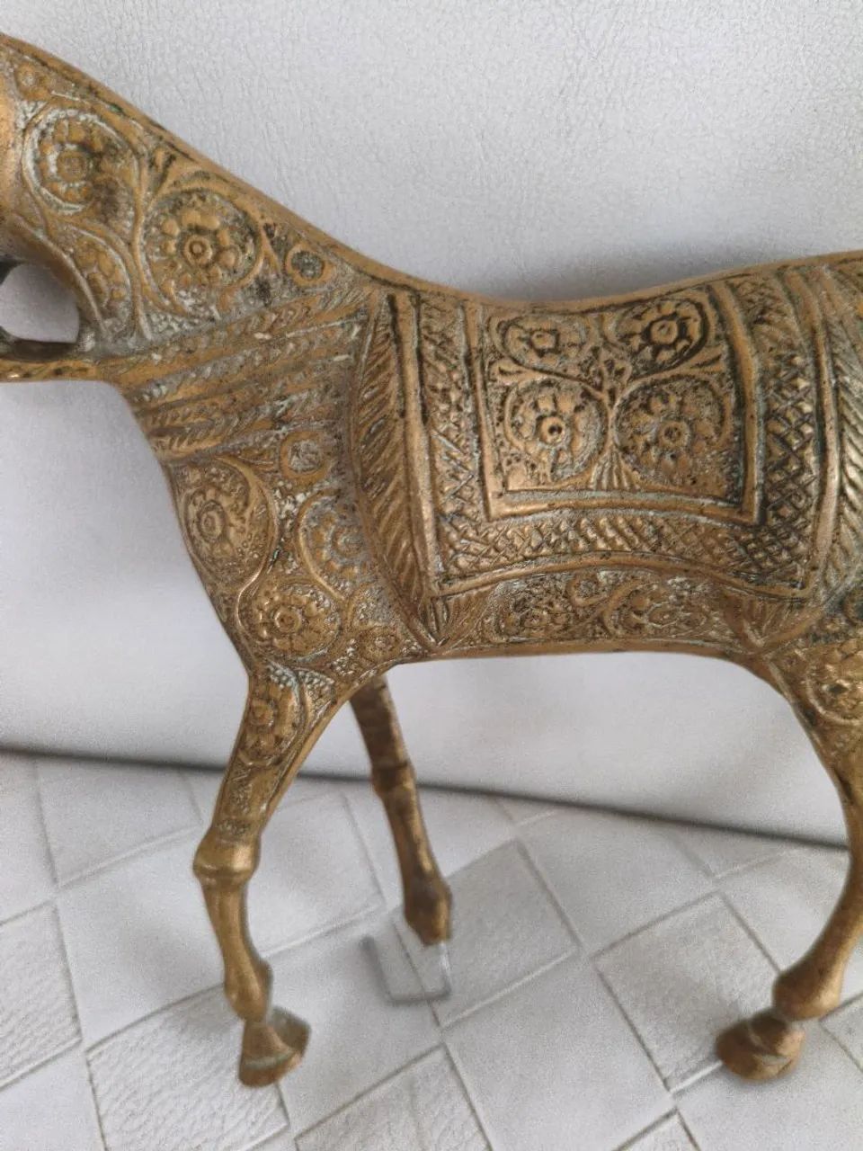 Cavalo de bronze antigo - Foto 3