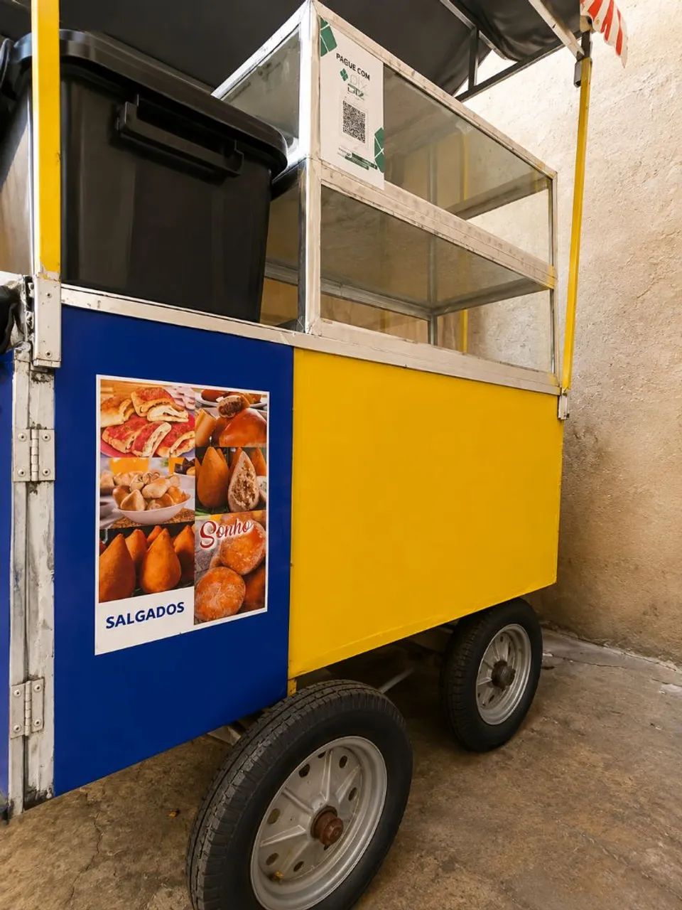 Vendo carrinho lanche com kit lanchonete  - Foto 3
