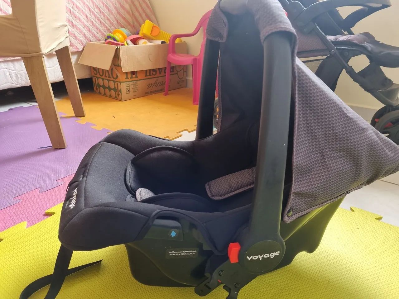Carinho e bebe conforto bom estado  - Foto 4