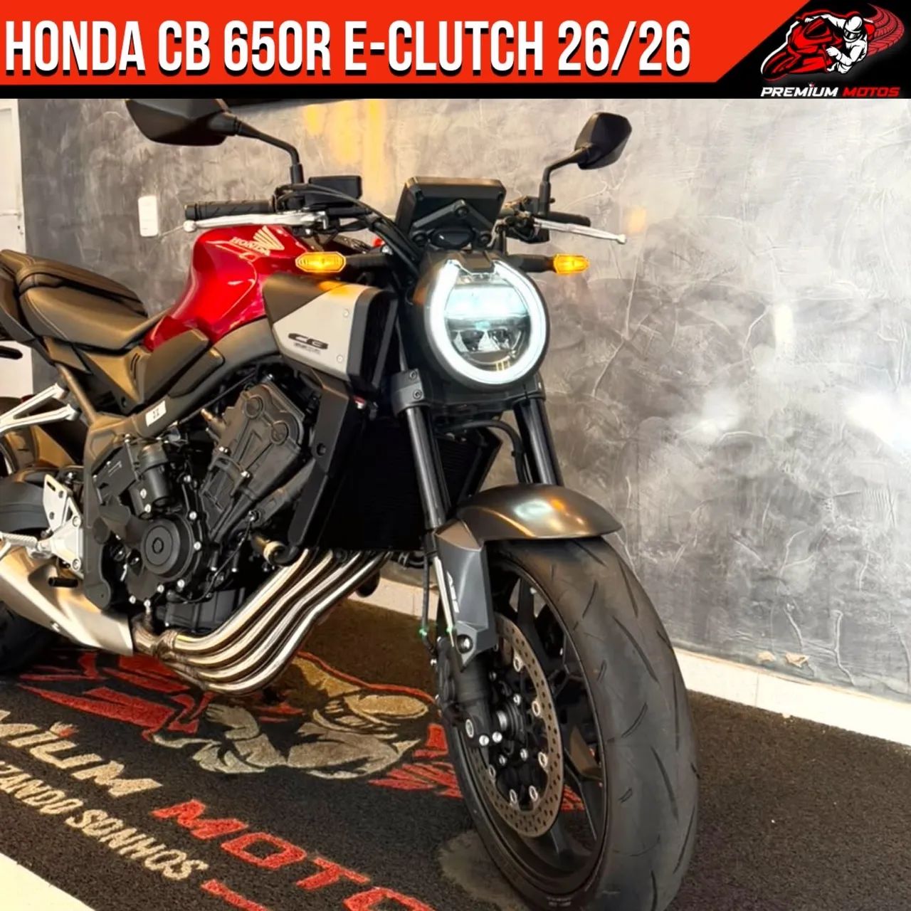 Cb 650R E-CLUTCH 2026 com 293KM - Foto 2