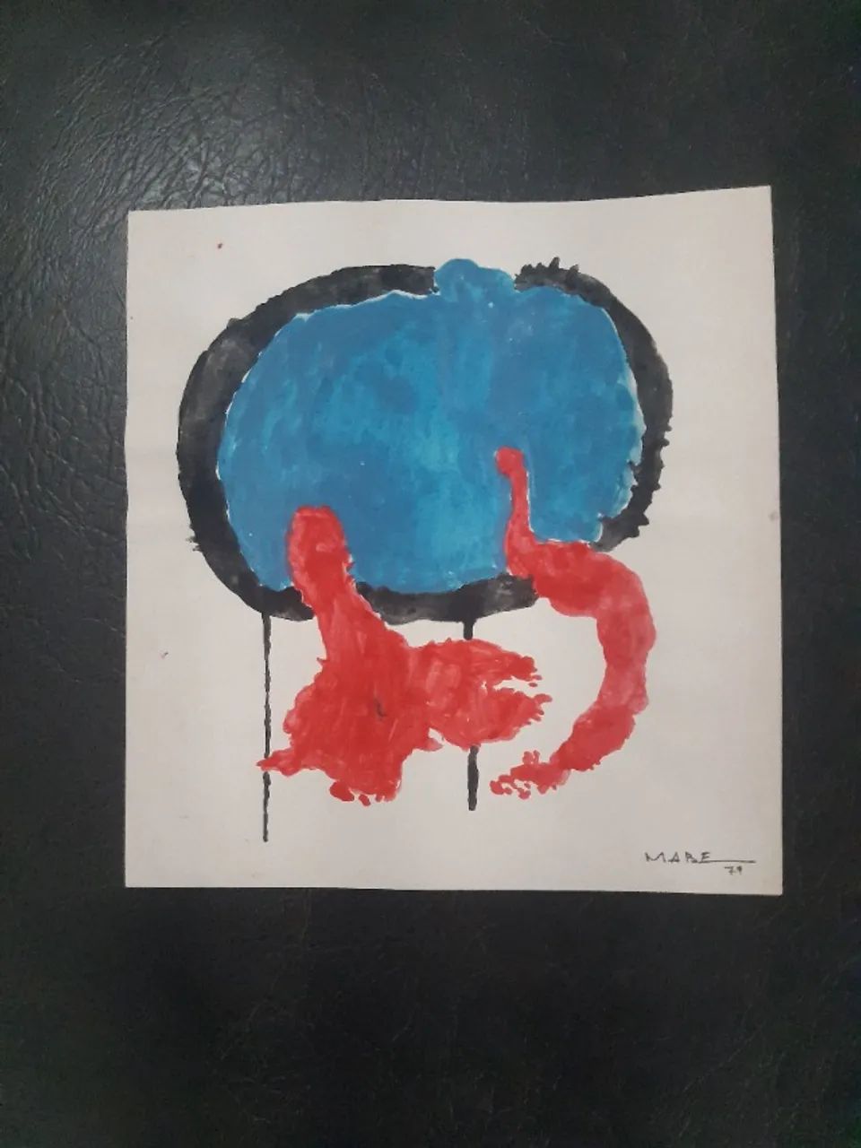 Pintura de Manabu Mabe
