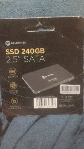 SSD GOLDENTEC 240GB SATA 2,5? - Armazenamento - Altos 1543692045 | OLX
