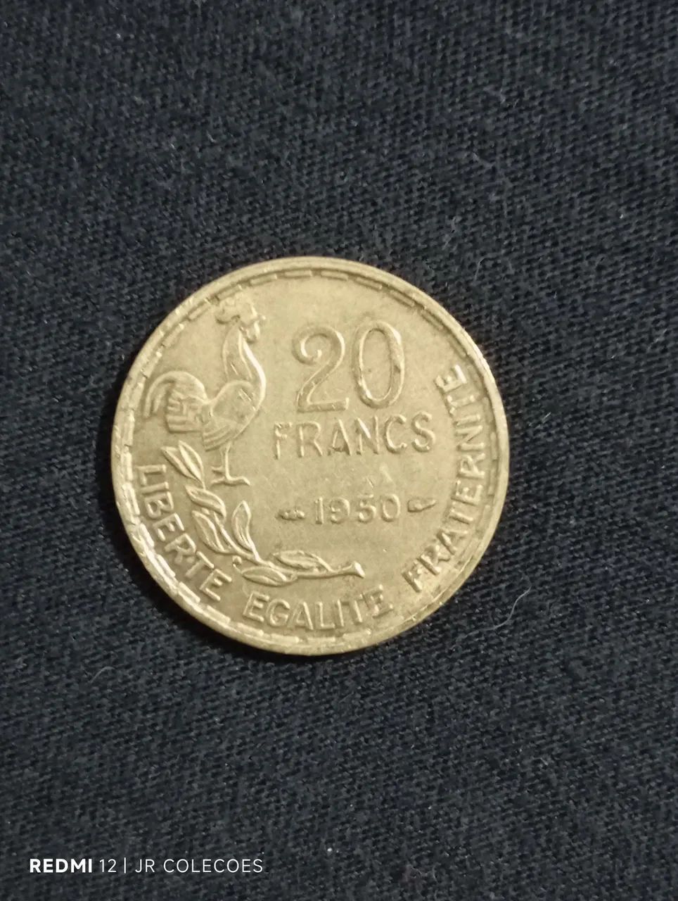 Moeda francesa 20 francos 1950 - Foto 3
