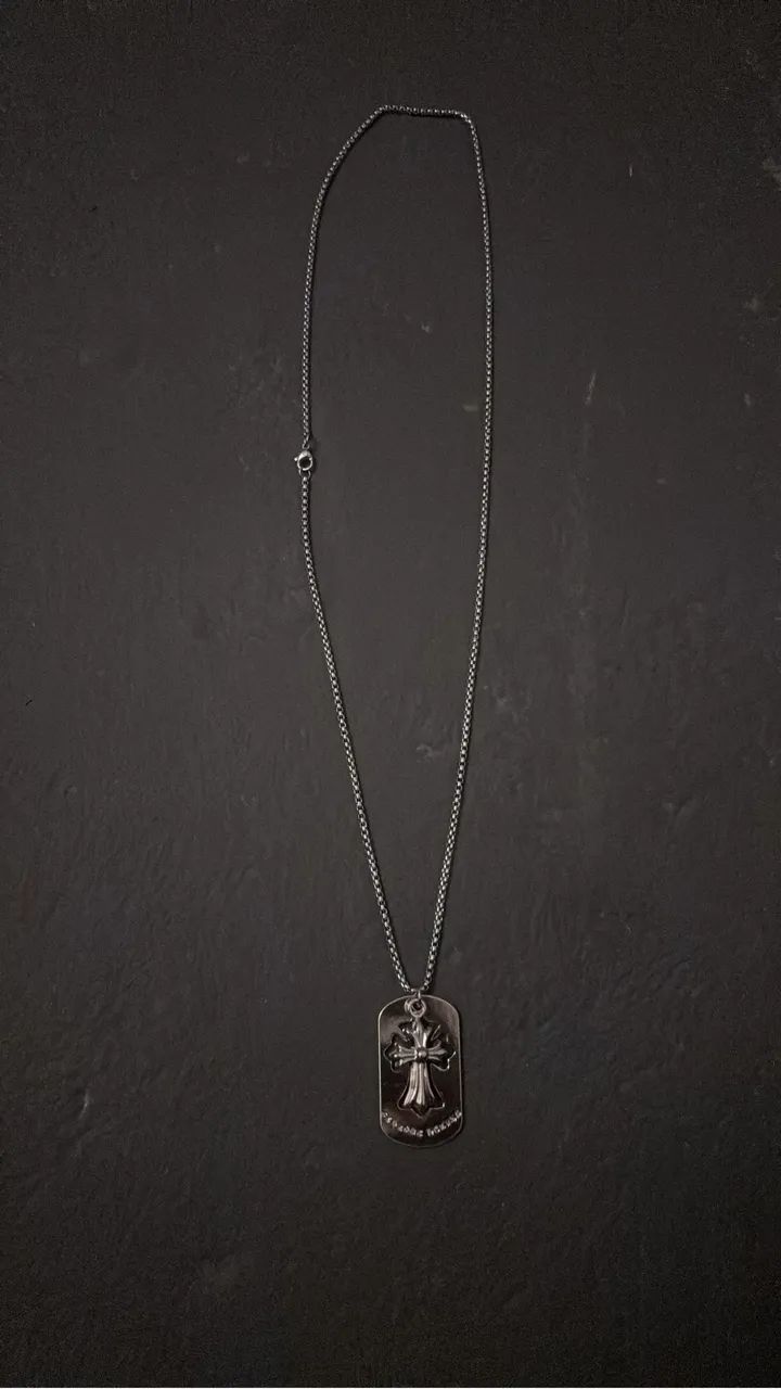 Corrente chrome hearts dogtag - Foto 3