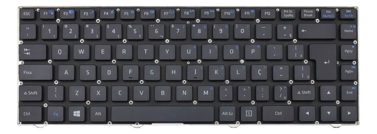Teclado Notebook - Positivo Unique S1991 - Preto Br