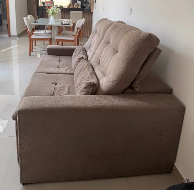 Sofá retrátil 2 lugares - Foto 3