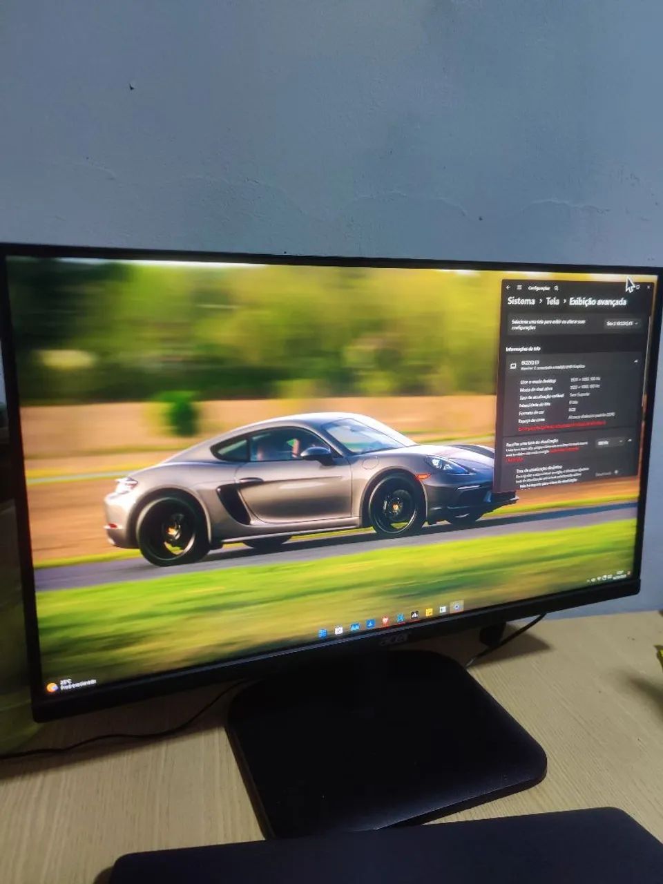 Monitor Gamer 100hz Acer Fino - Foto 2