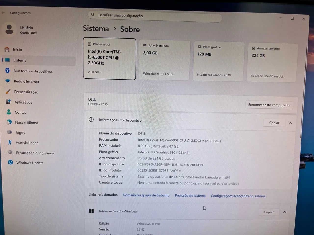 PC DELL OpitPlex 7050 i5 - Foto 4