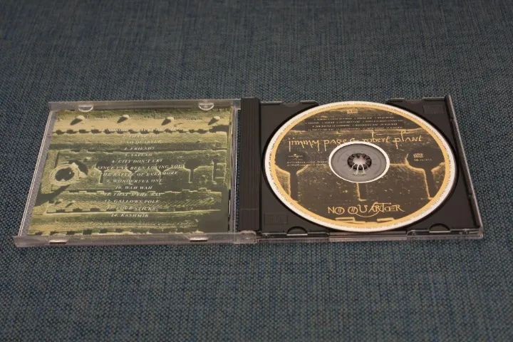 CD No Quarter: Jimmy Page and Robert Plant Unledded - Foto 4