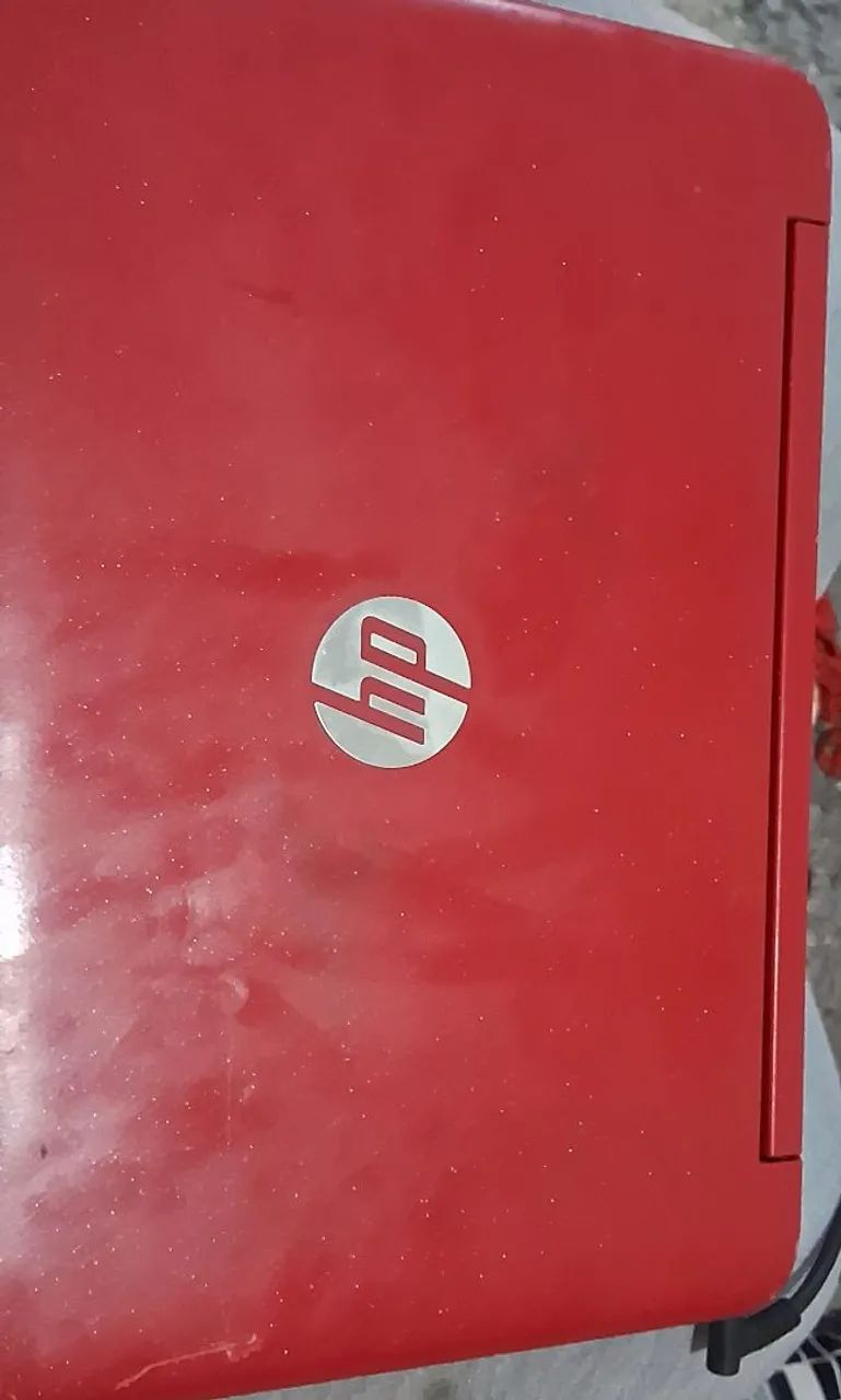 Notebook touch-screen vermelho HP Pavillion