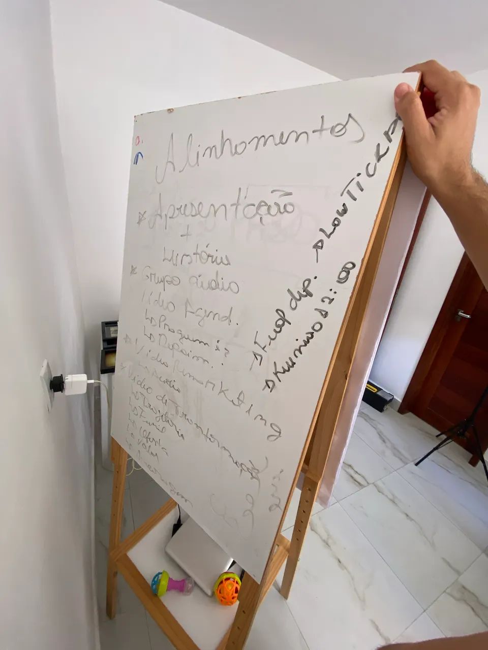 Flip Chart Cavalete quadro branco - Foto 5