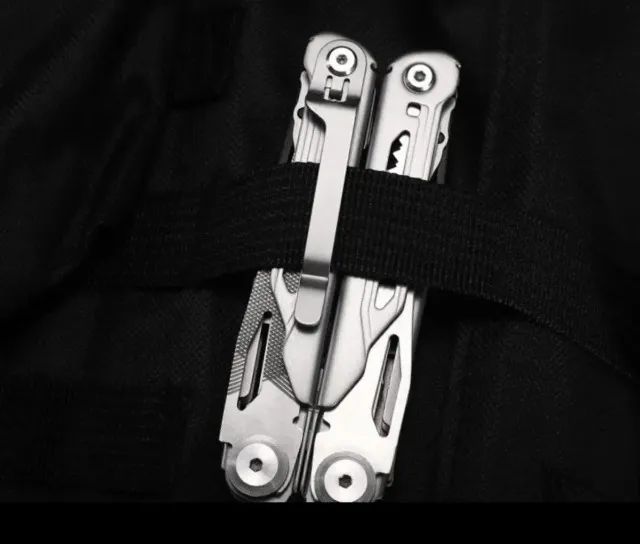 Alicate Multiferramenta 27 Funções Em Aço Inox Kit Completo - Foto 4