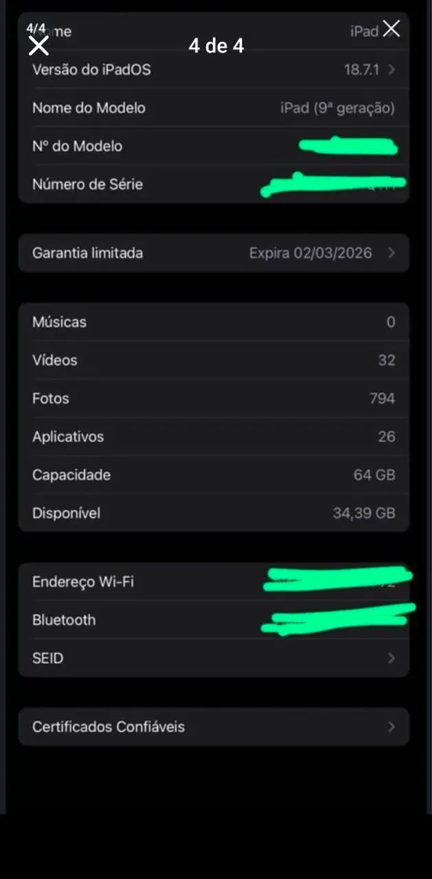 Vendo Ipad 9ª Geração  - Foto 4