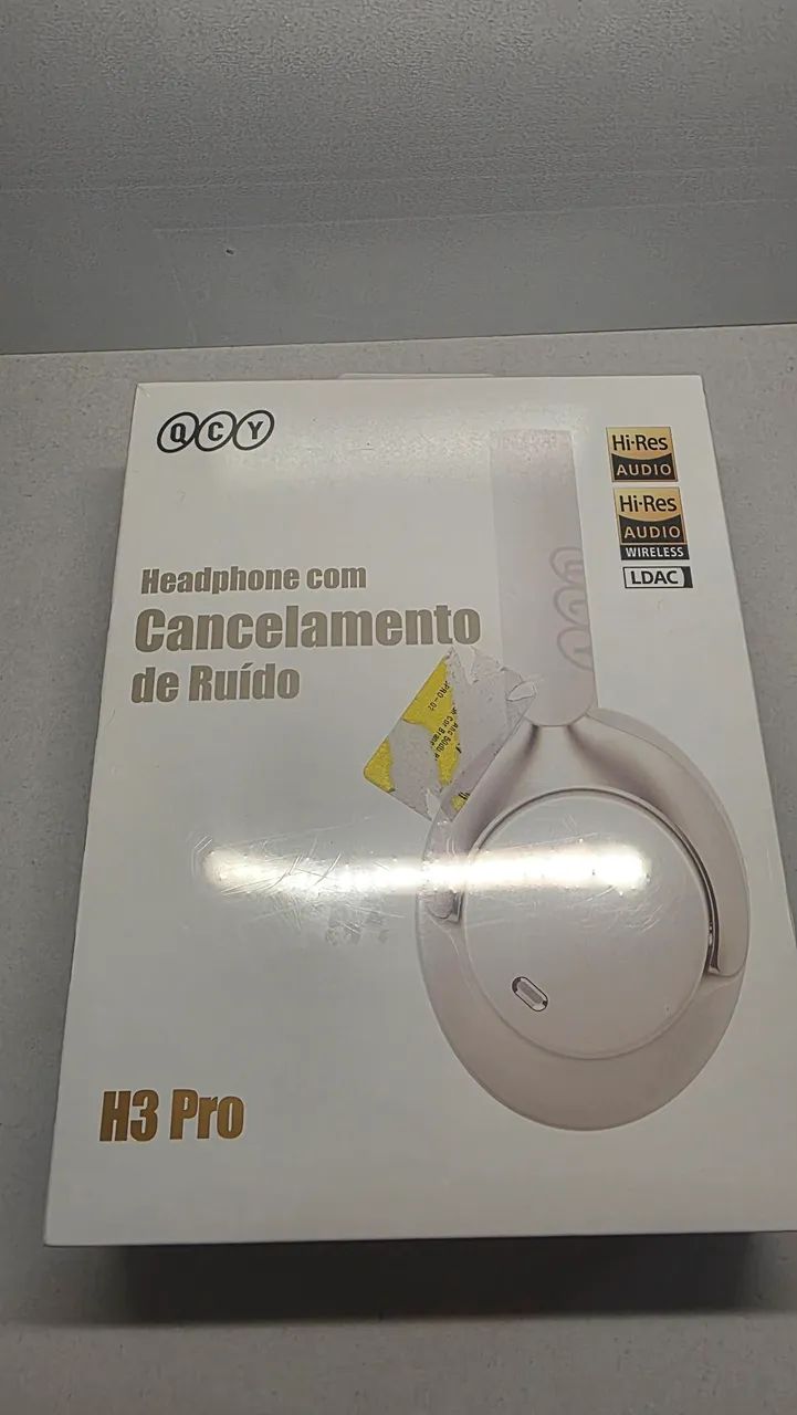 Headset QCY H3 Pro OverEar ANC 50dB Bluetooth - Lacrado - Foto 2
