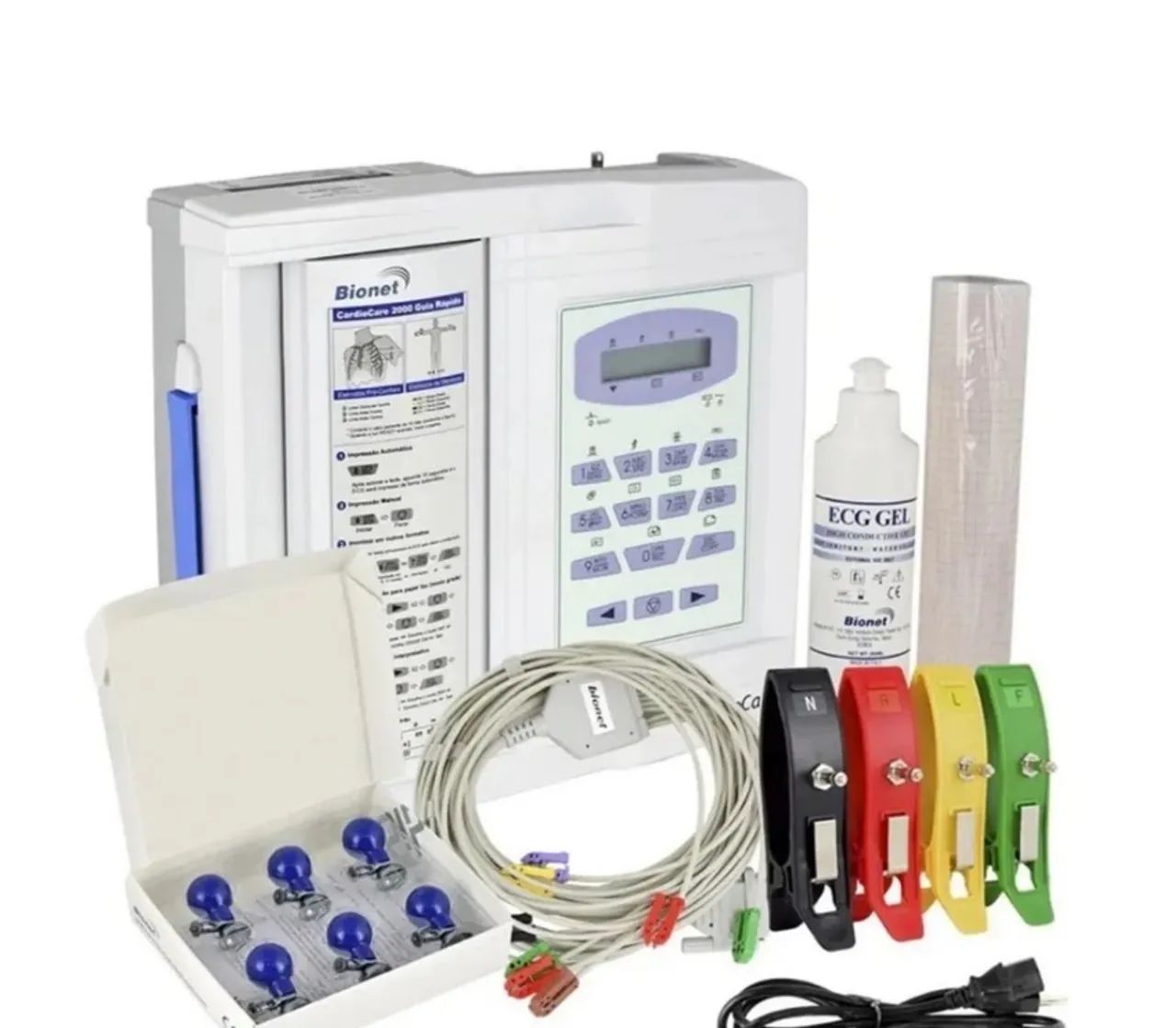 Eletrocardiógrafo Bionet CardioCare 2000 12 Canais