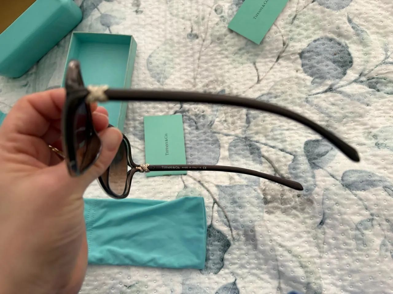 Óculos Tiffany & Co sem nenhum detalhe  - Foto 5