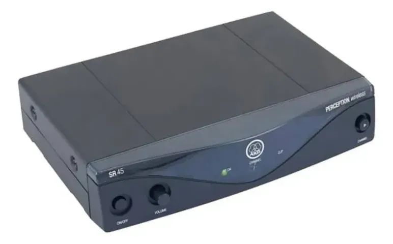 Microfone Sem Fio Akg Sr45 Perception + Fonte + Cabo Xlr 5 M (Usado) - Foto 2