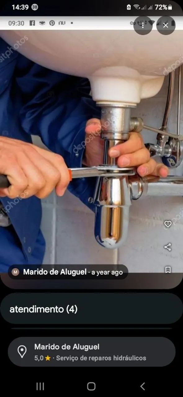 Encanador, hidráulica e elétrica 