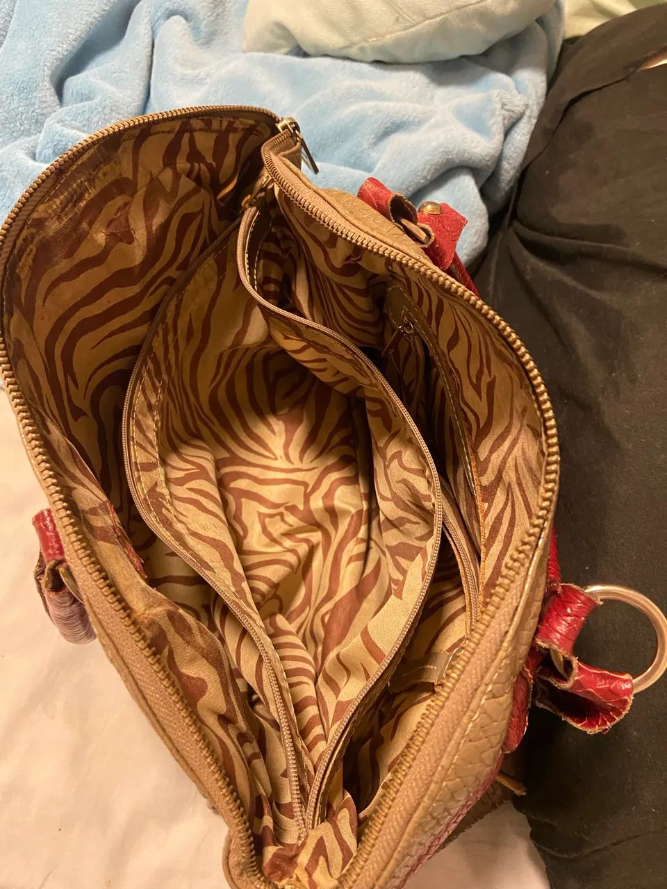 Bolsa 100% couro - Foto 4