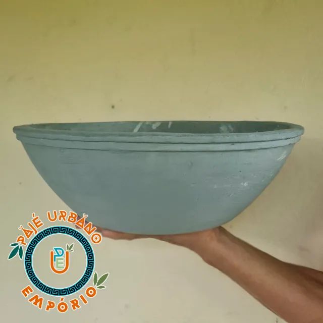 Vaso de Cimento 42cm | Vaso Grande para Plantas e Jardim - PRONTA ENTREGA! - Foto 5