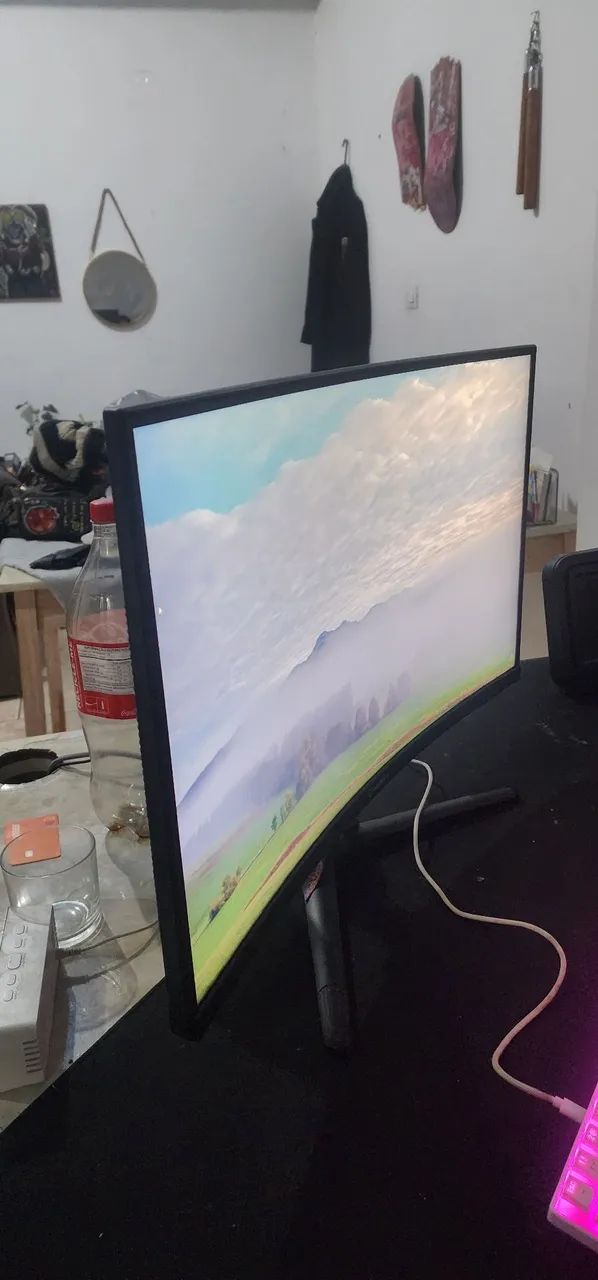 Monitor husky gamer ultra curvo 260hz 4k 27polegadas - Foto 2