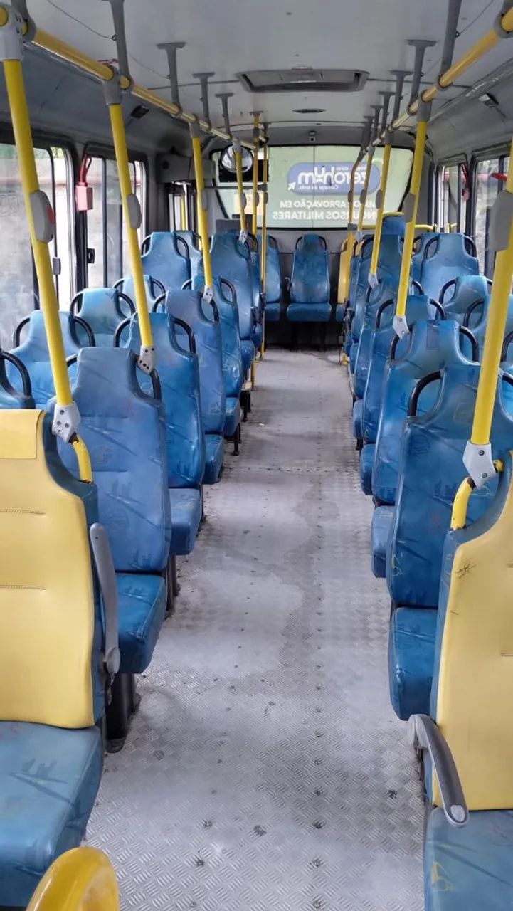 Neobus ano 2017 Mercedes 1519 com 37 lugares sem ar condicionado  - Foto 9