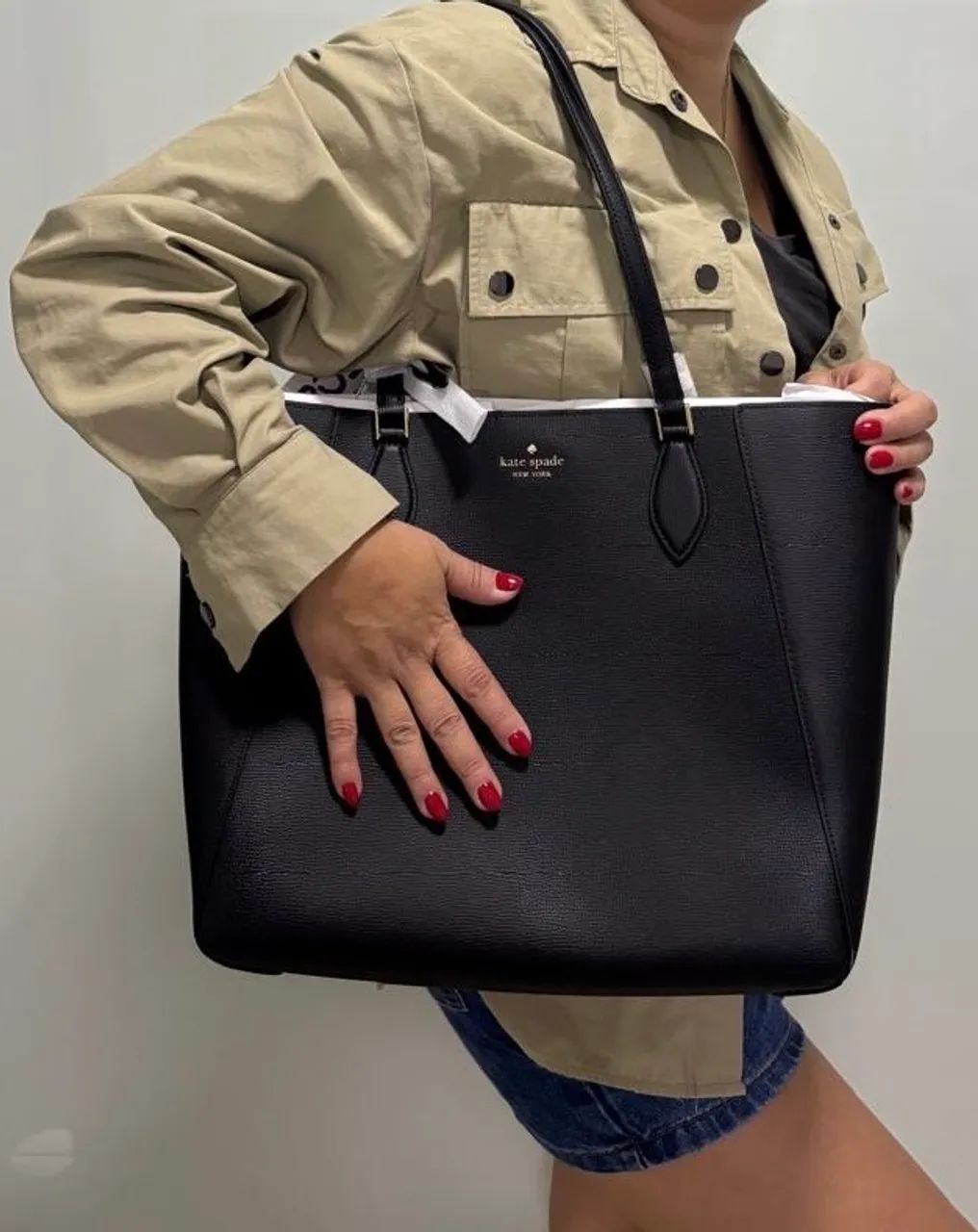 Bolsa Preta Kate Spade - Foto 4