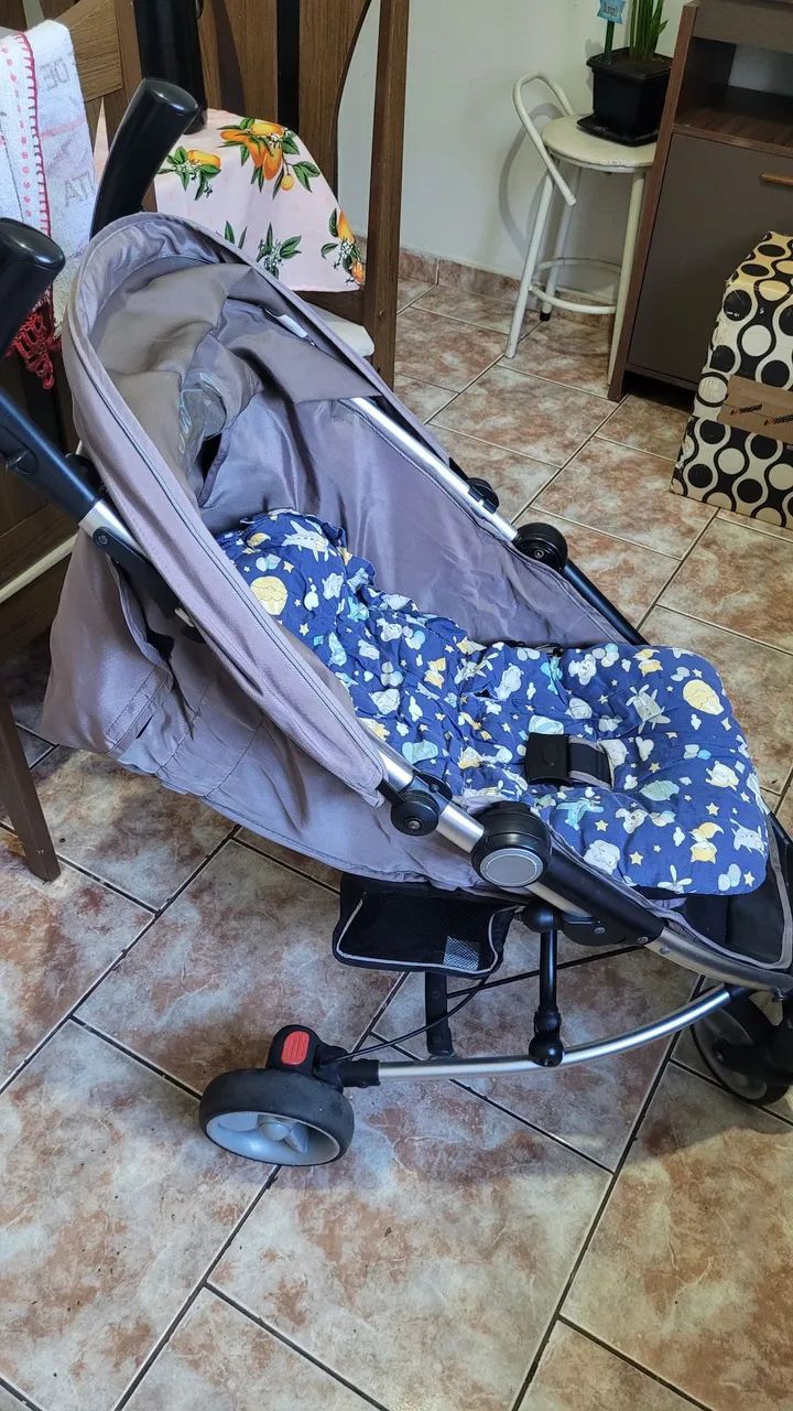 Carrinho de bebê em alumínio Kiddo - Foto 3